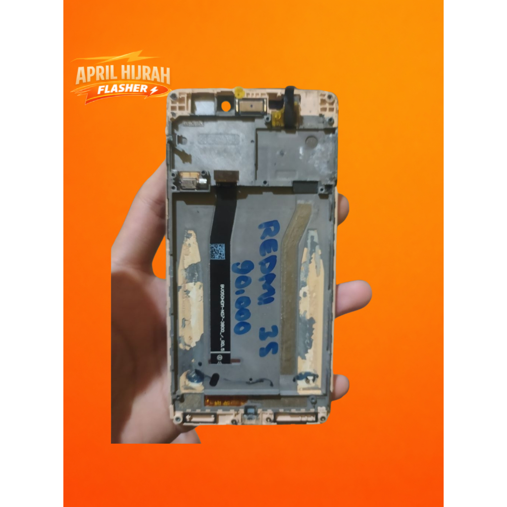 LCD Redmi 3s Original Cabutan Second