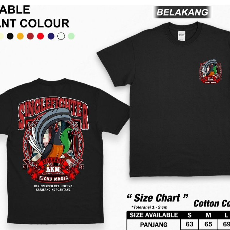 KAOS BURUNG KICAU MANIA | KAOS BURUNG | KAOS KOMUNITAS | KICAU MANIA | KAOS DISTRO ORIGINAL | BAJU T