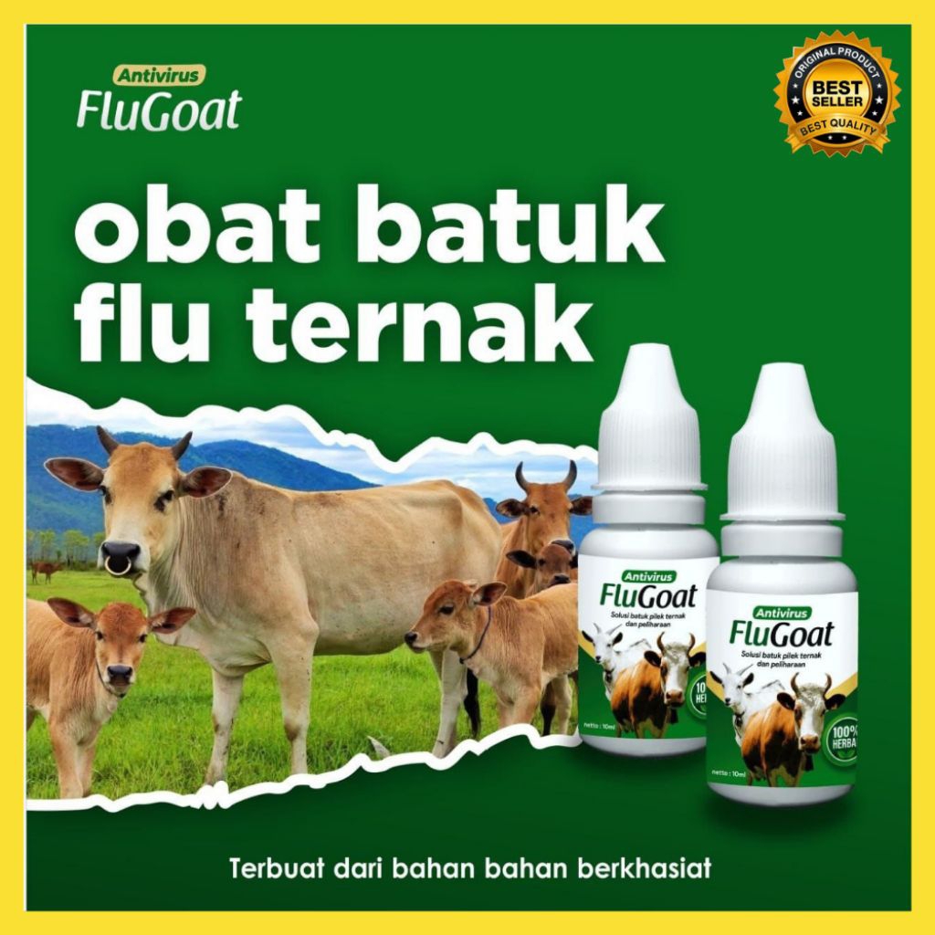 BERKUALITAS  Obat Kambing Flu Batuk, Obat Kambing Flu Dan Batuk