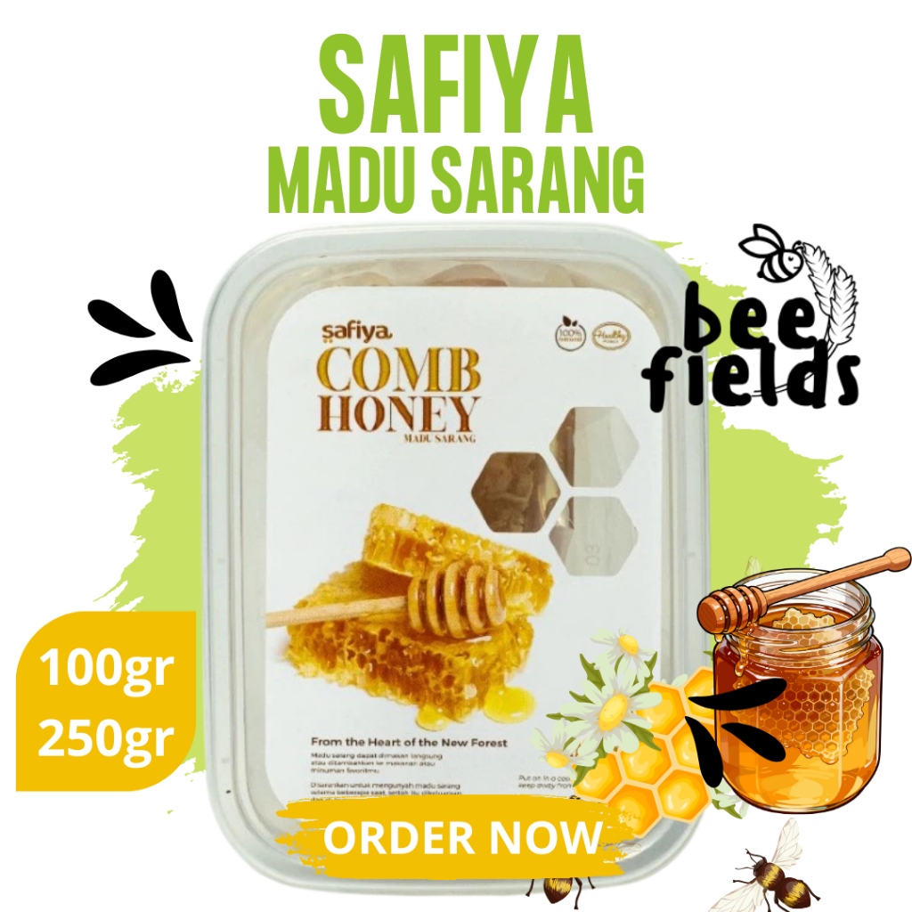 SAFIYA -  Madu Sarang Asli | Raw Honey Comb