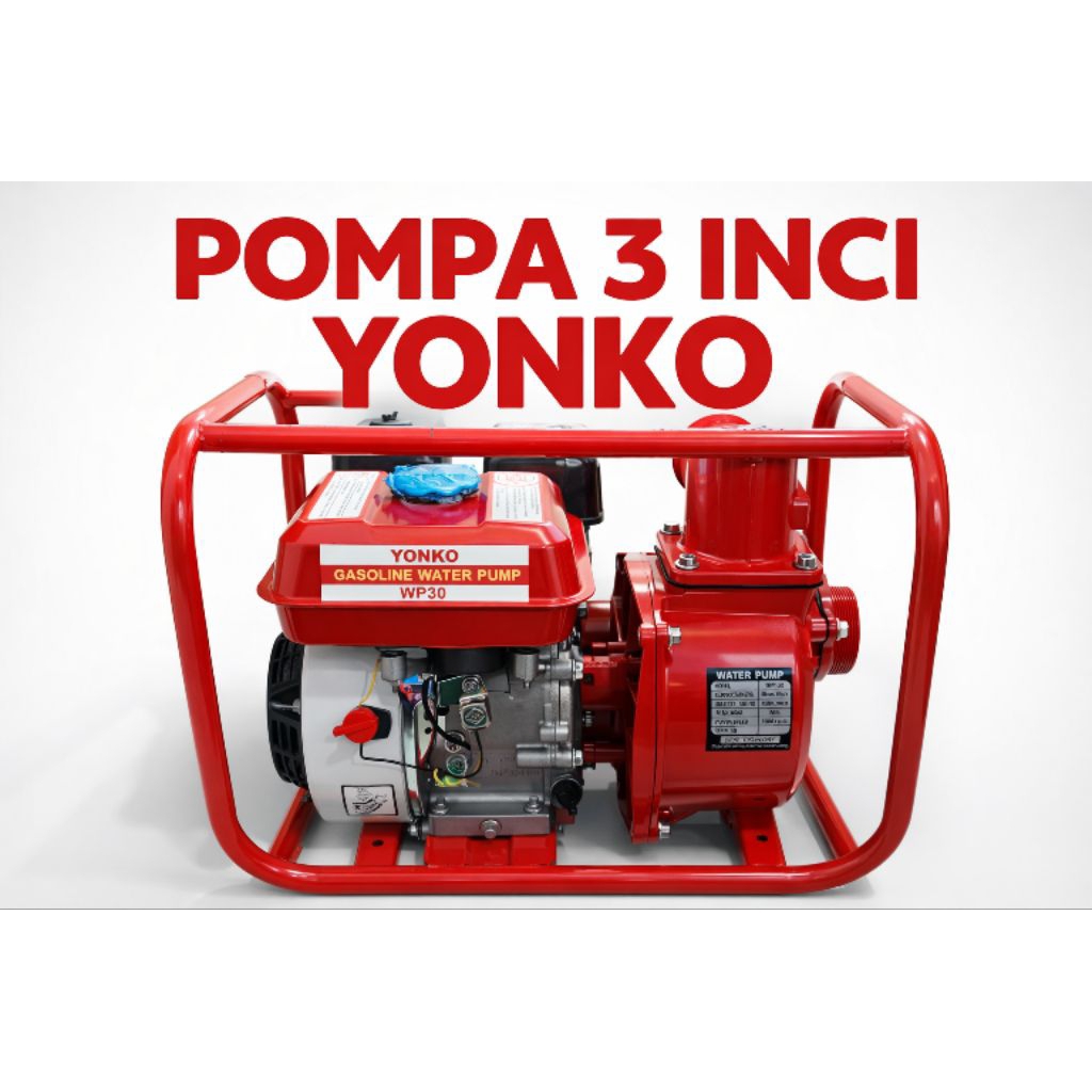 POMPA AIR 3 INCI YONKO/POMPA ALKON 3 INCI YONKO TERBAIK