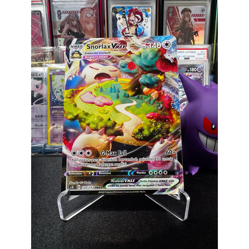 Snorlax Vmax 120/153 RRR indonesian