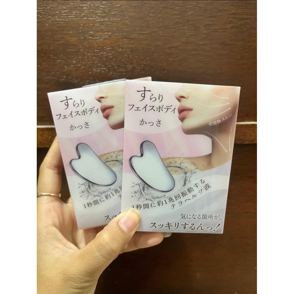 Gua sha Terahertz Batu Pijat Massage Original Japan