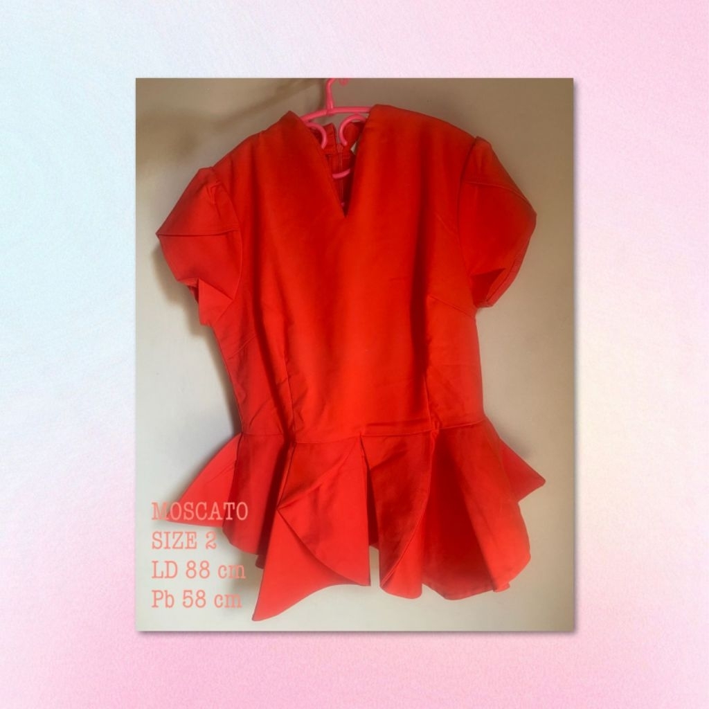 ATASAN MOSCATO // BAJU MOSCATO