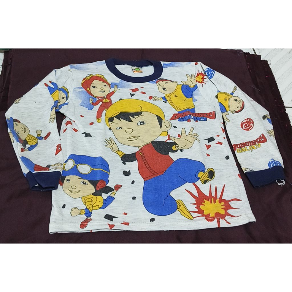 Setelan Baju Tidur Anak Boboiboy