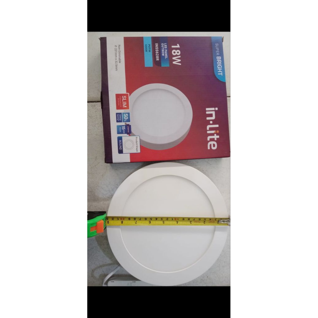 Downlight Outbow/ Timbul / Luar Inlite Cahaya Putih