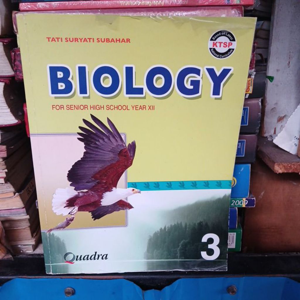 BUKU BEKAS ORIGINAL BIOLOGY SMA KELAS XII
