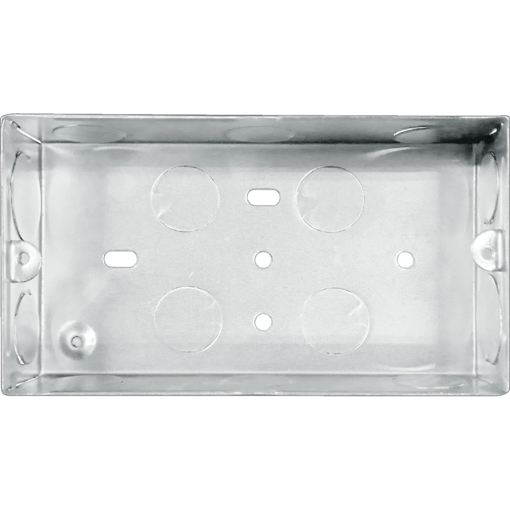 Boss Inbow Dus Flush Mounting Box Inbow | B157 1 Gang Metal Mounting Box | B157P 1 Gang Mounting Box