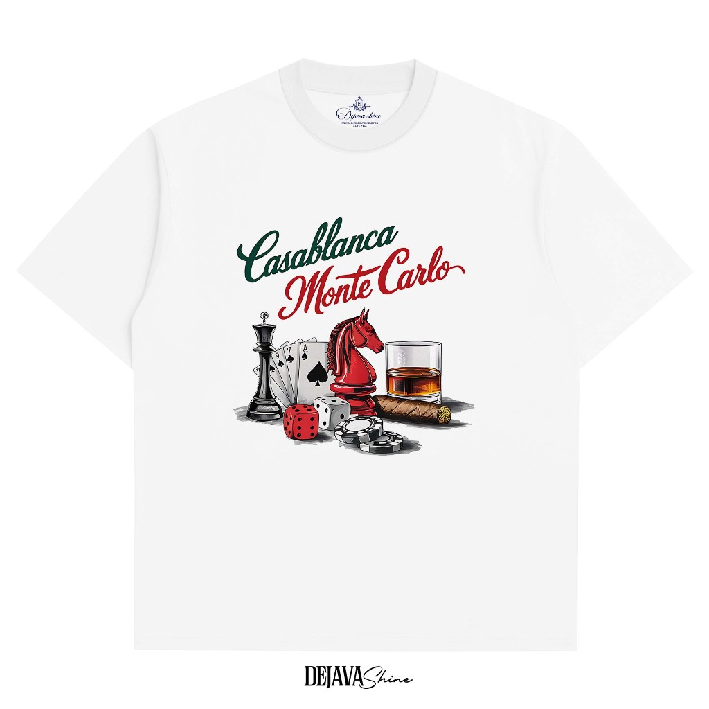 Dejava - We Can Say White T-Shirt I Baju Kaos Putih Reguler / Tshirt Shortsleeve TSR-8610