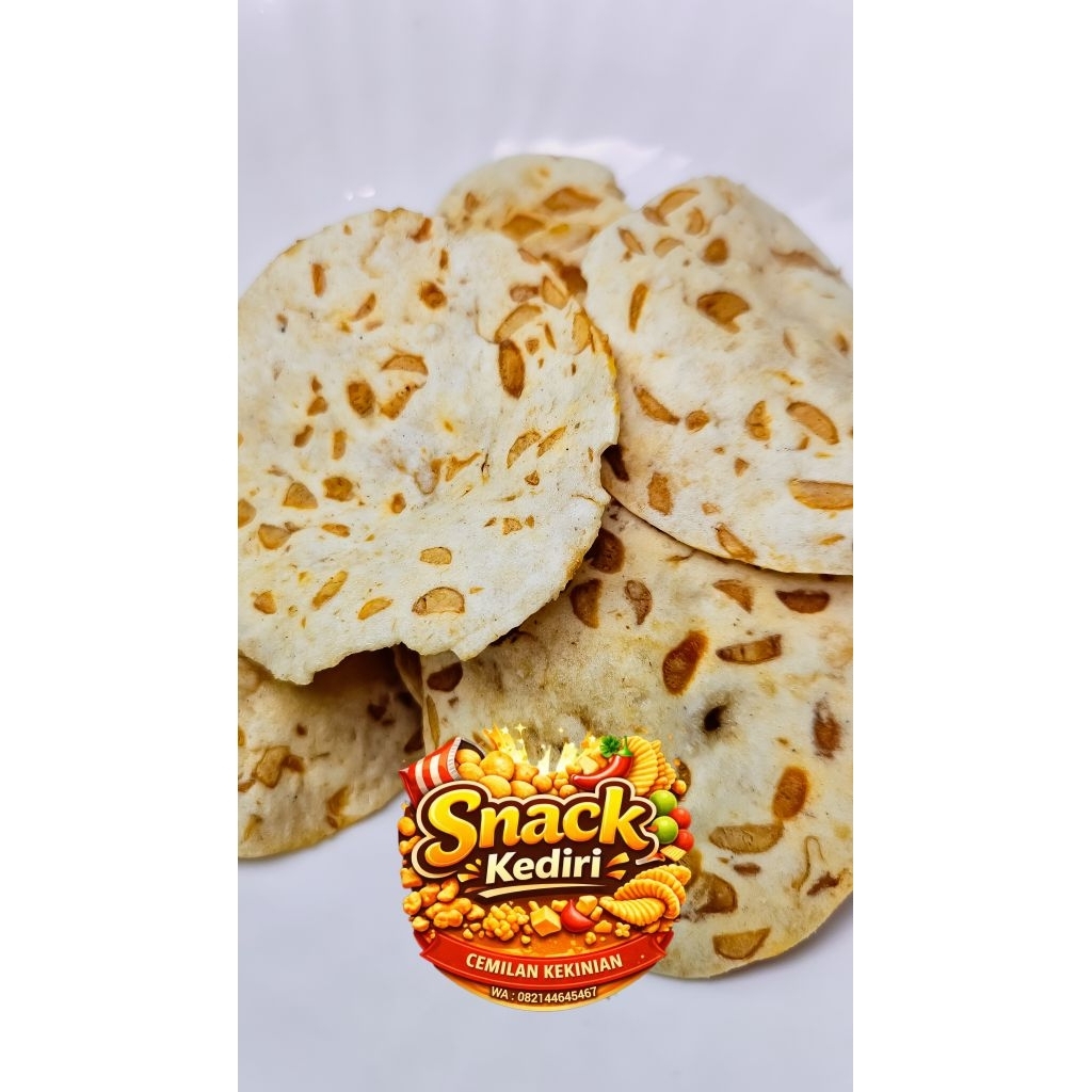 Keripik tempe, tempe sagu renyah gurih tipis