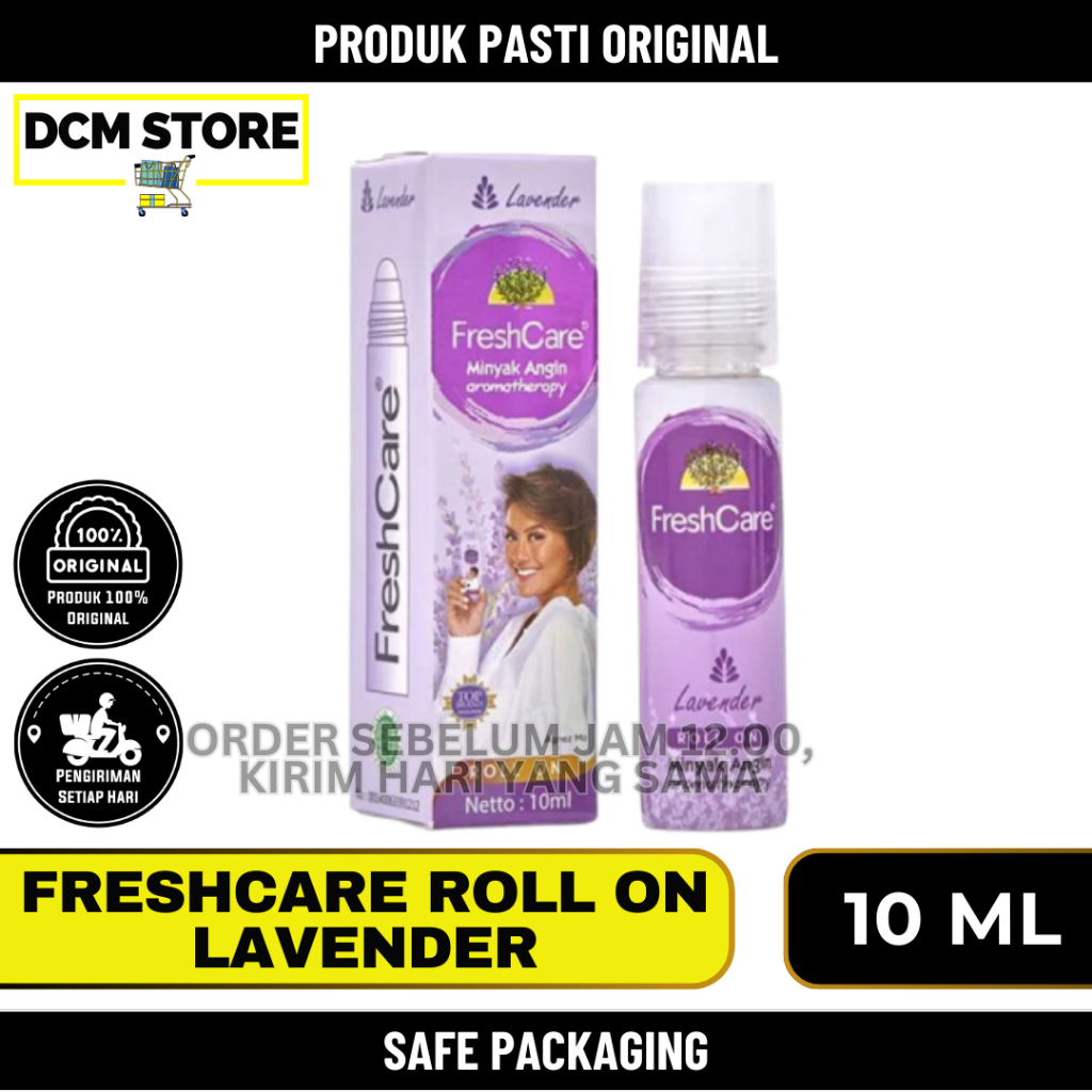 Freshcare Roll On Lavender 10 Ml Minyak Angin Aromatherapy  Yang Digunakan Untuk Membantu Meredakan 