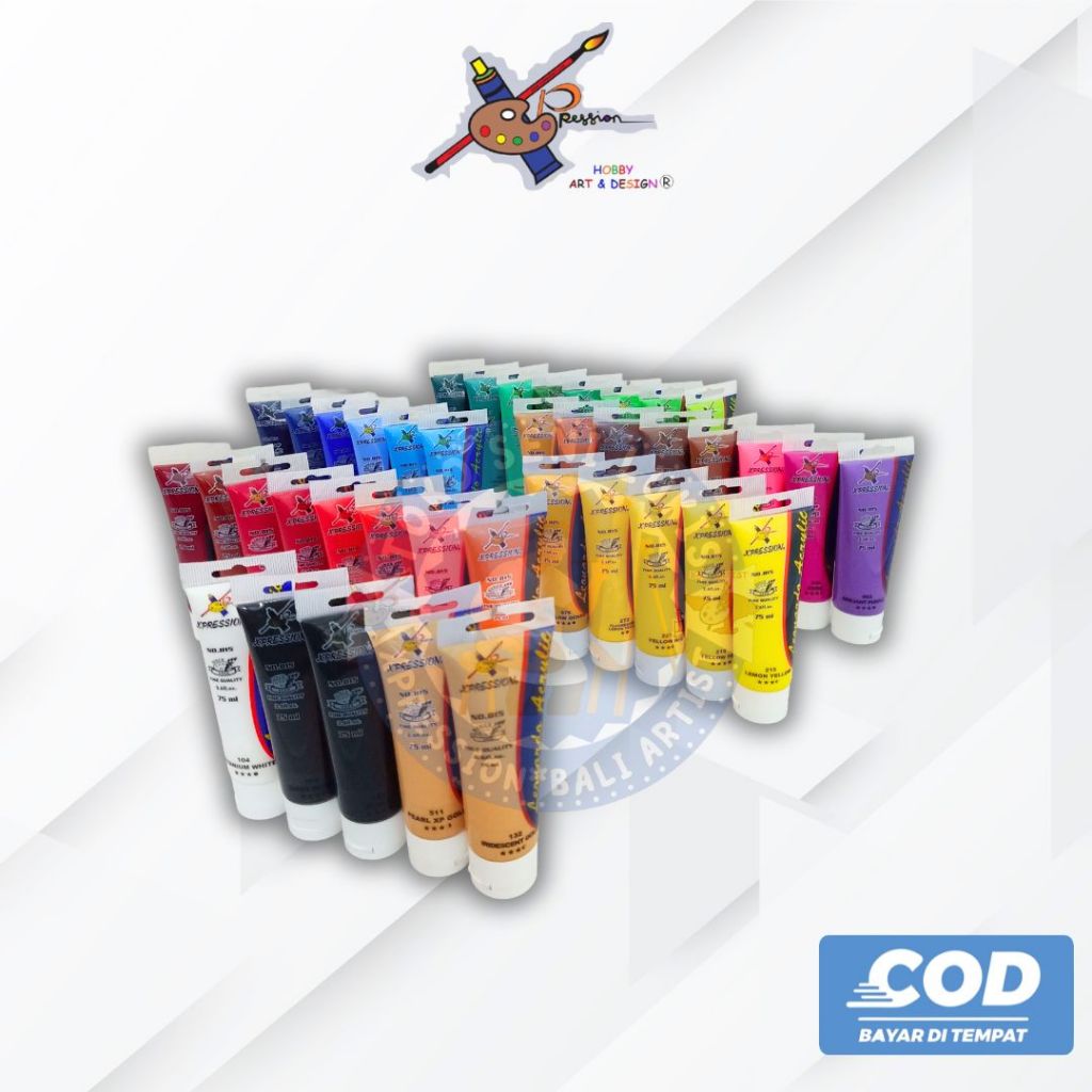 XP LEONARDO ACRYLIC 75 ML CAT AKRILIK MERK XPRESSION LEONARDO