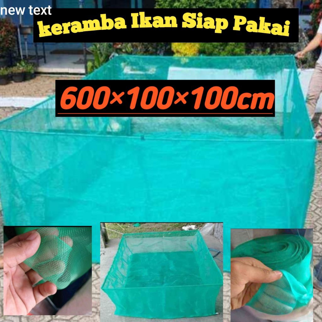 keramba Ikan hapa ikan Siap Pakai