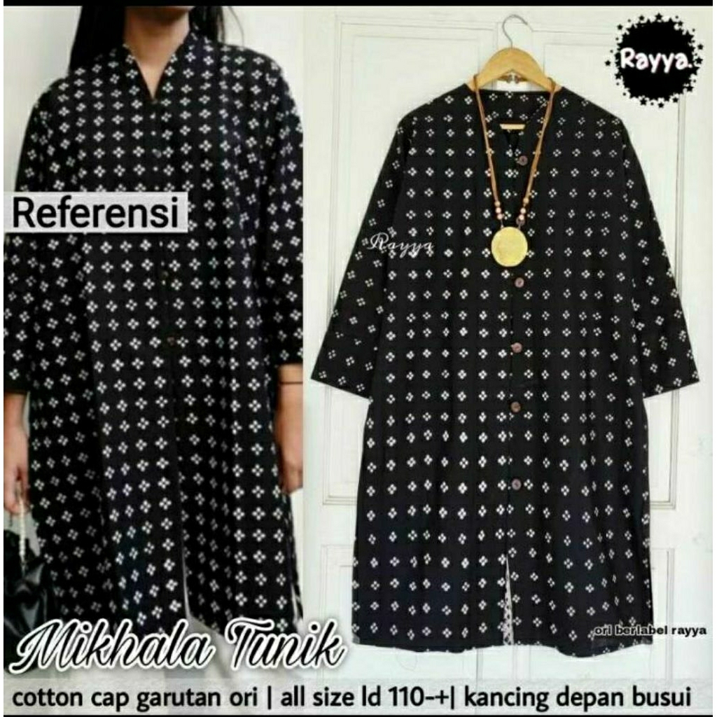 Tunik Mikhala Batik Solo Tunik Batik Wanita