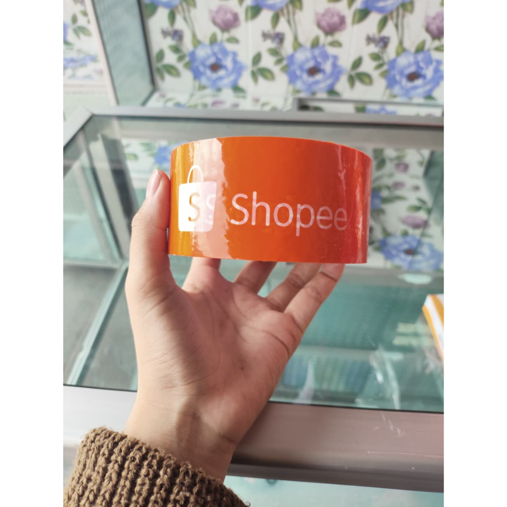 Lakban Printing Online Shop / Lakban Printing Shopee / Lakban Ukuran 60 Yard Instant/instant