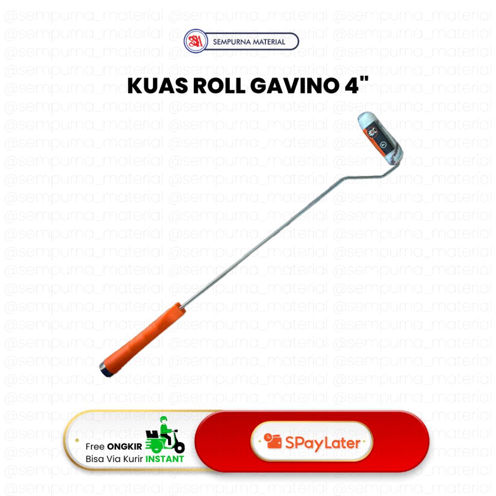 KUAS ROLL GAVINO - ALAT UNTUK CAT DINDING - PREMIUM