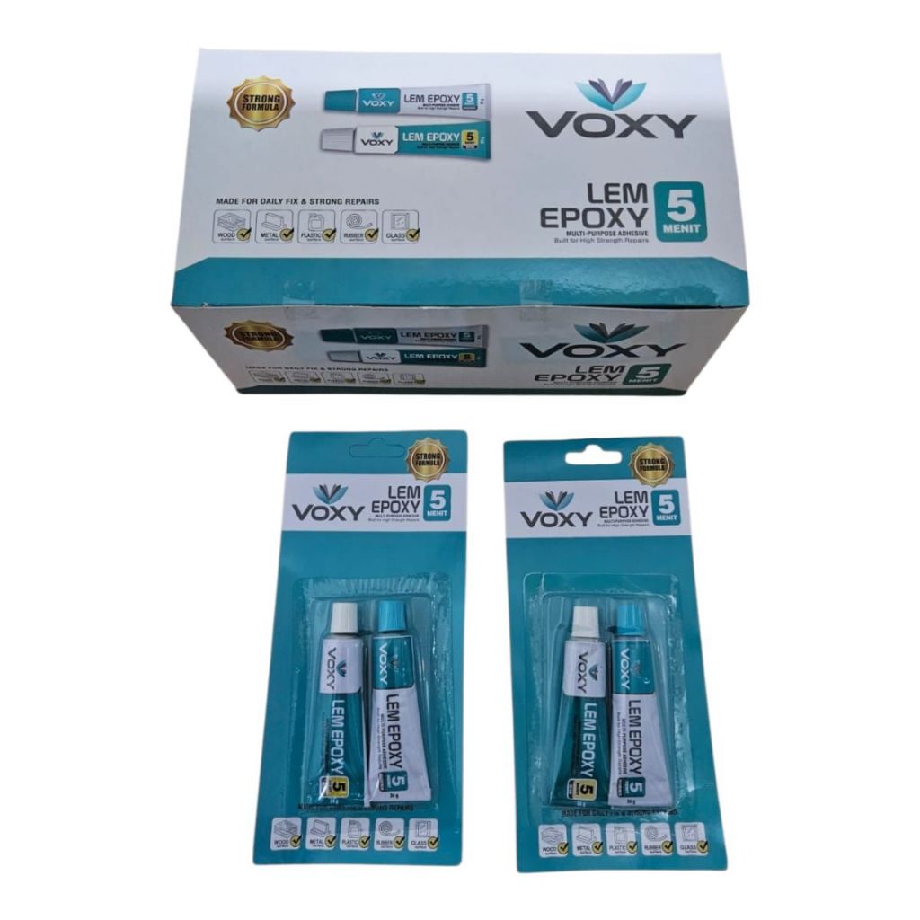 Lem Epoxy Lem Besi 5 Menit VOXY
