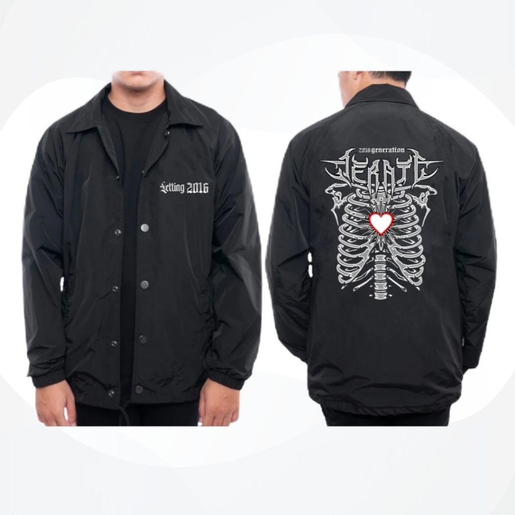 (Kode B) Jaket Coach PSHT Leting 2016 Generation