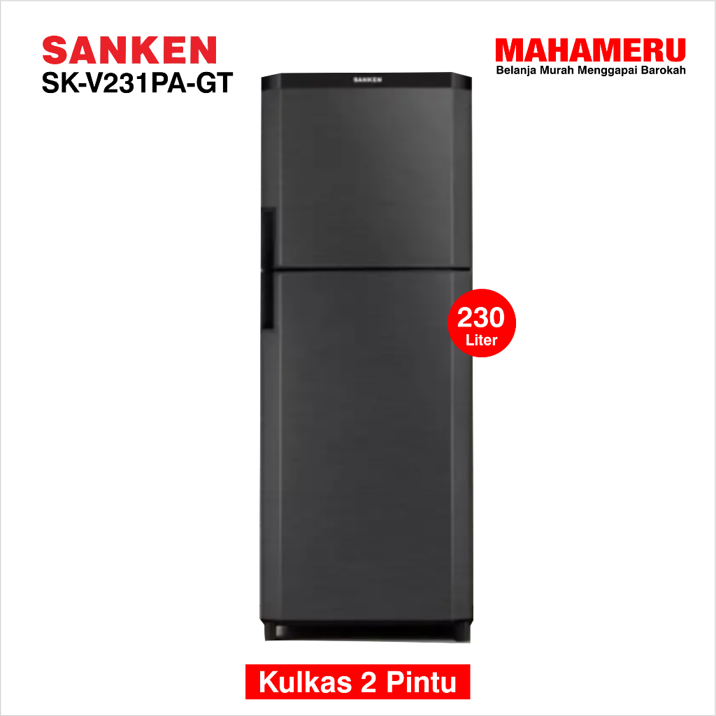 Kulkas 2 Pintu SANKEN SK-V231 PA-GT