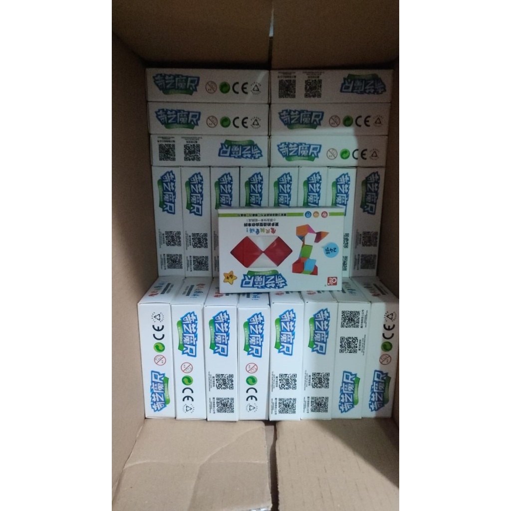 rubik snake ular warna