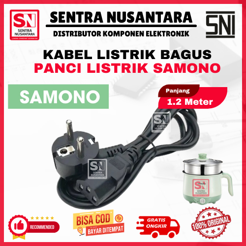 KABEL LISTRIK  SAMONO HIGH QUALITY ANTI KORSLET | COK KABEL PANCI PORTABLE SAMONO | PANCI LISTRIK SA
