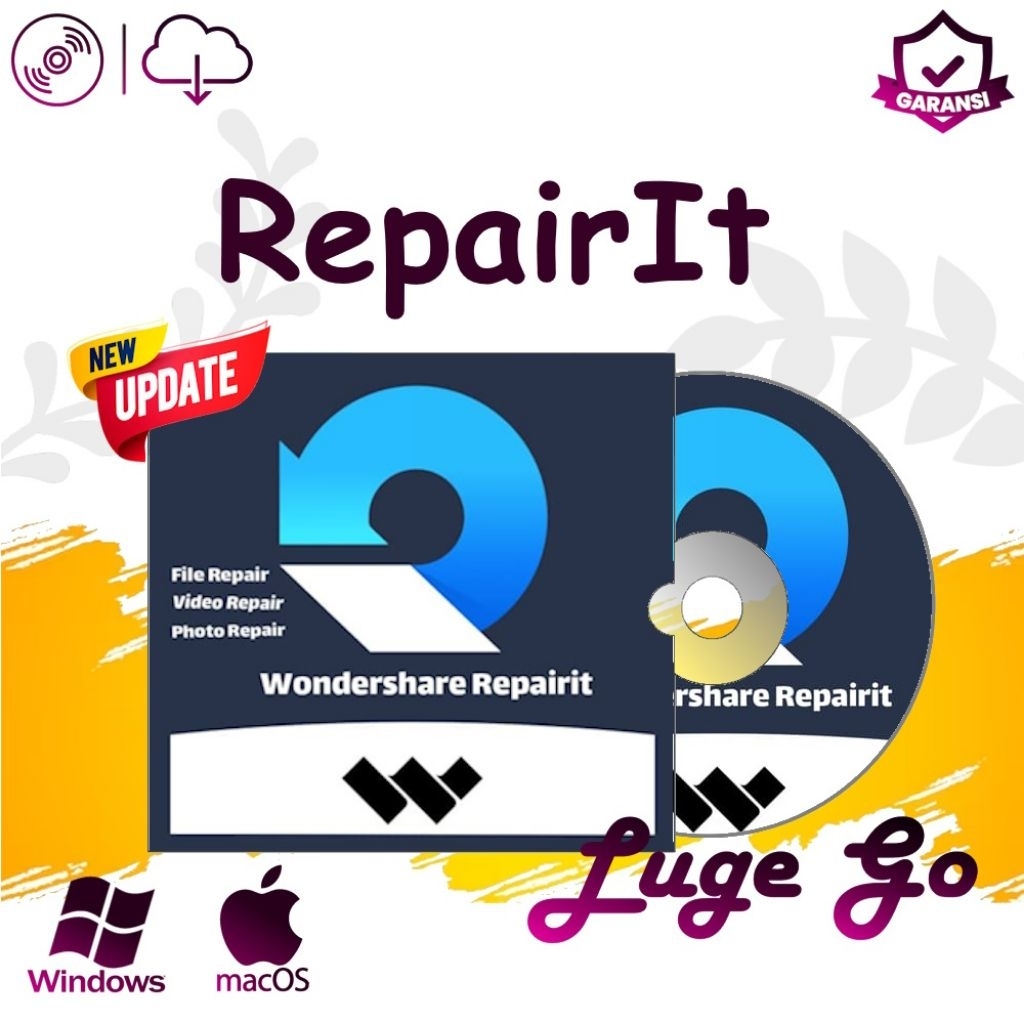 RepairIt File Repair Terupdate Full Garansi WIN / MAC