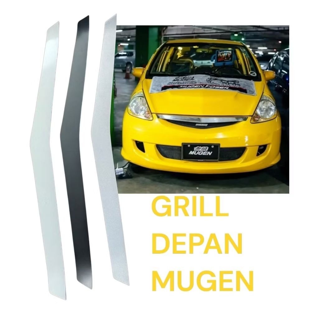 grill bumper depan Honda jazz gd3 mugen Mugen power gril bumper depan jazz gd3