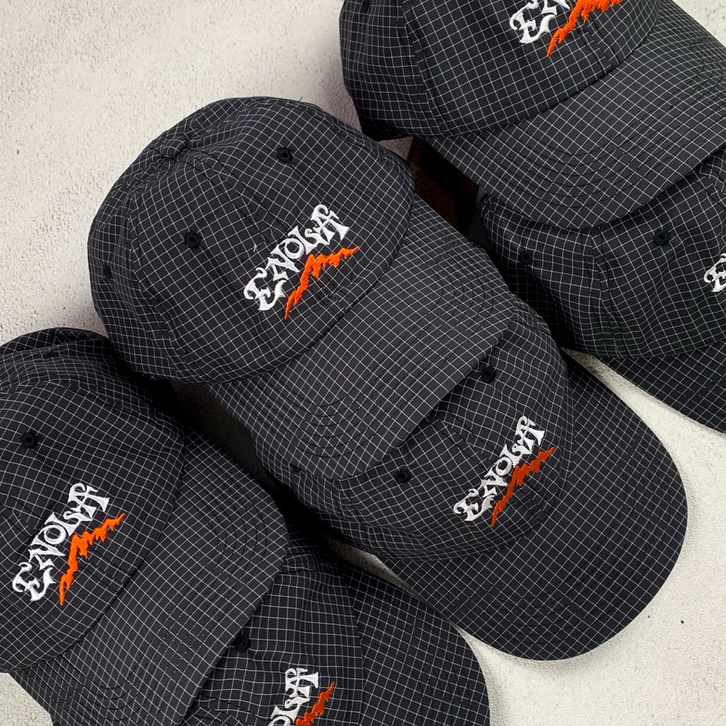 ENOLA X HUMBLEZING - CAMPER GRID CAP | Topi Band Original Official Merchandise