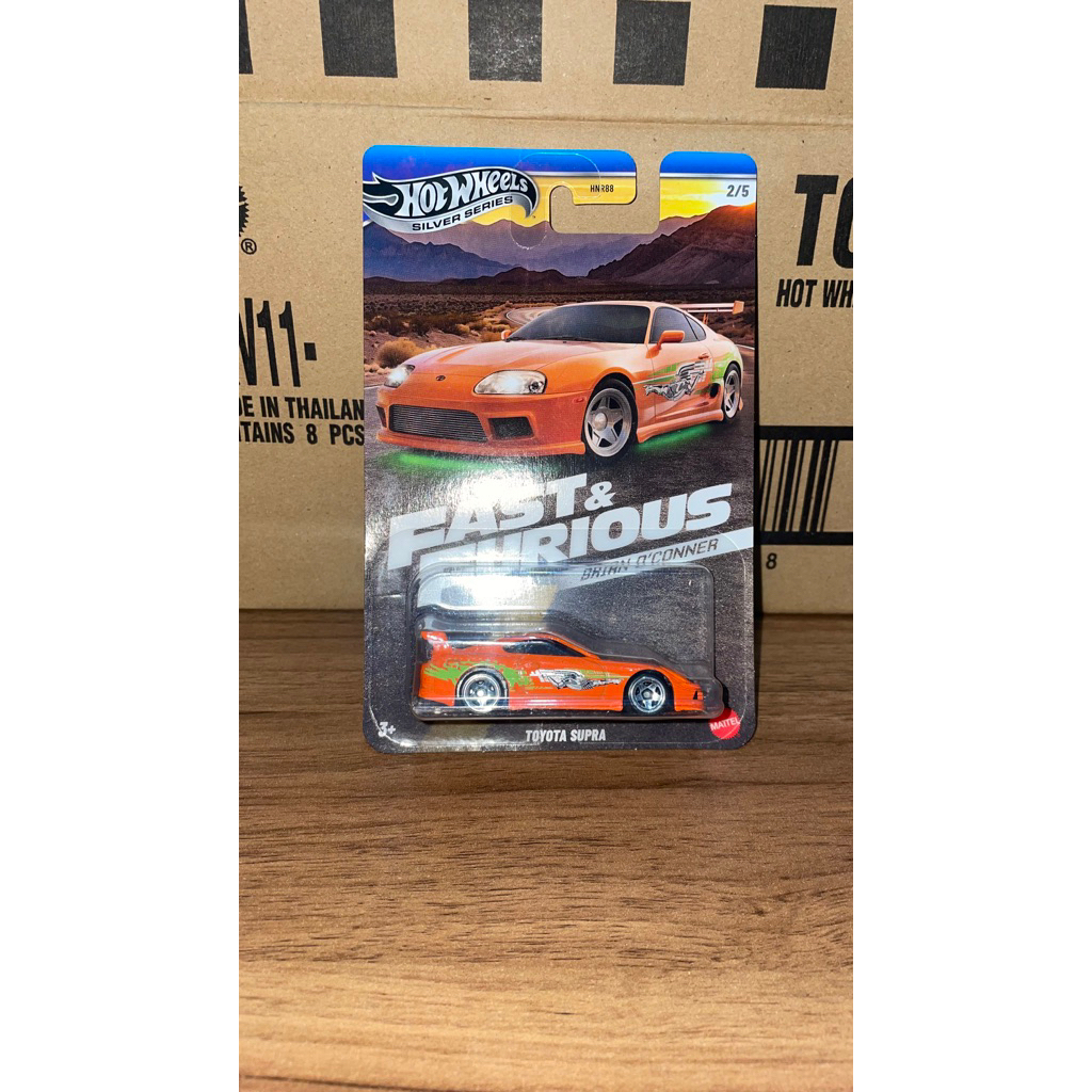 HOT WHEELS FAST AND FURIOUS TOYOTA SUPRA OREN