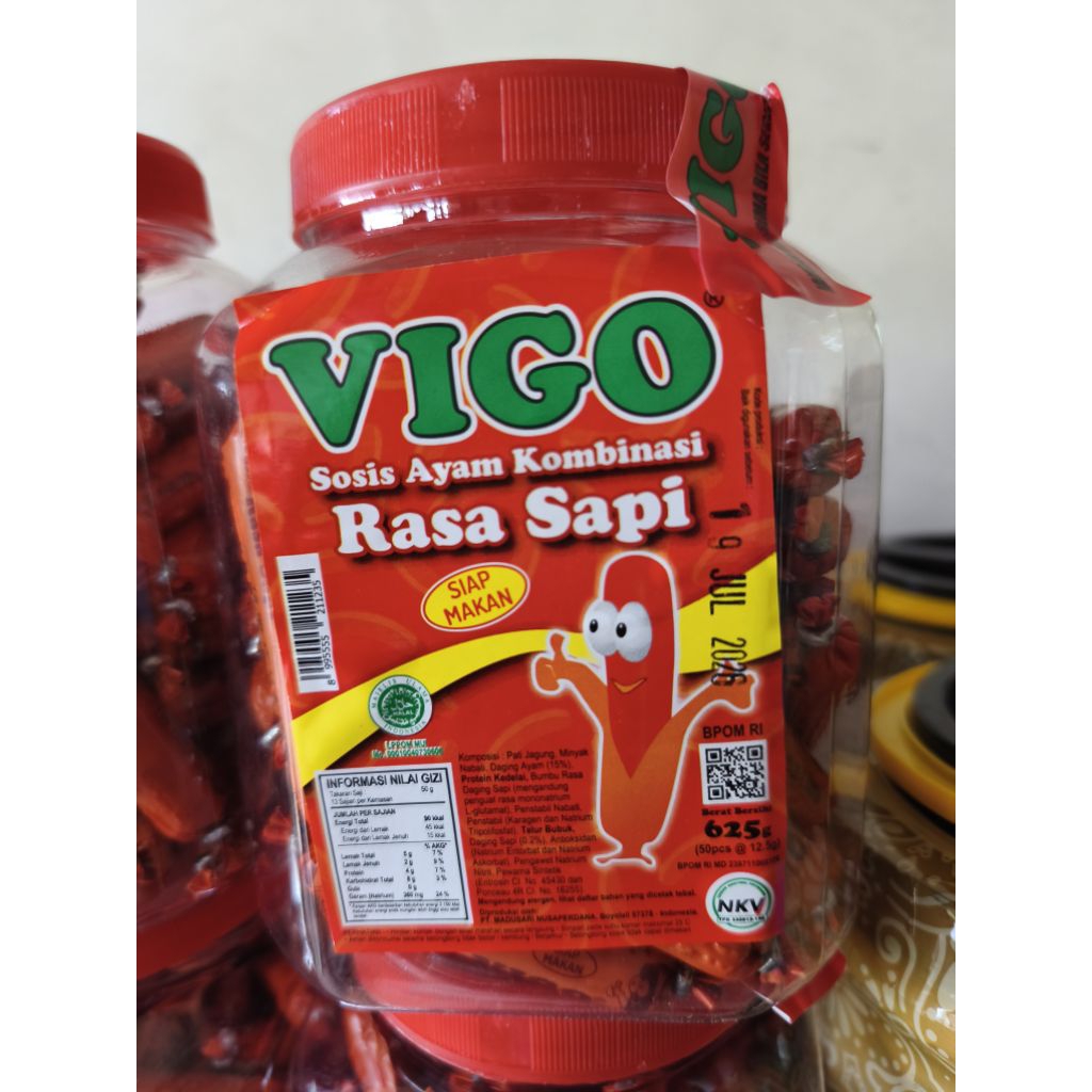 sosis vigo toples isi 50pcs