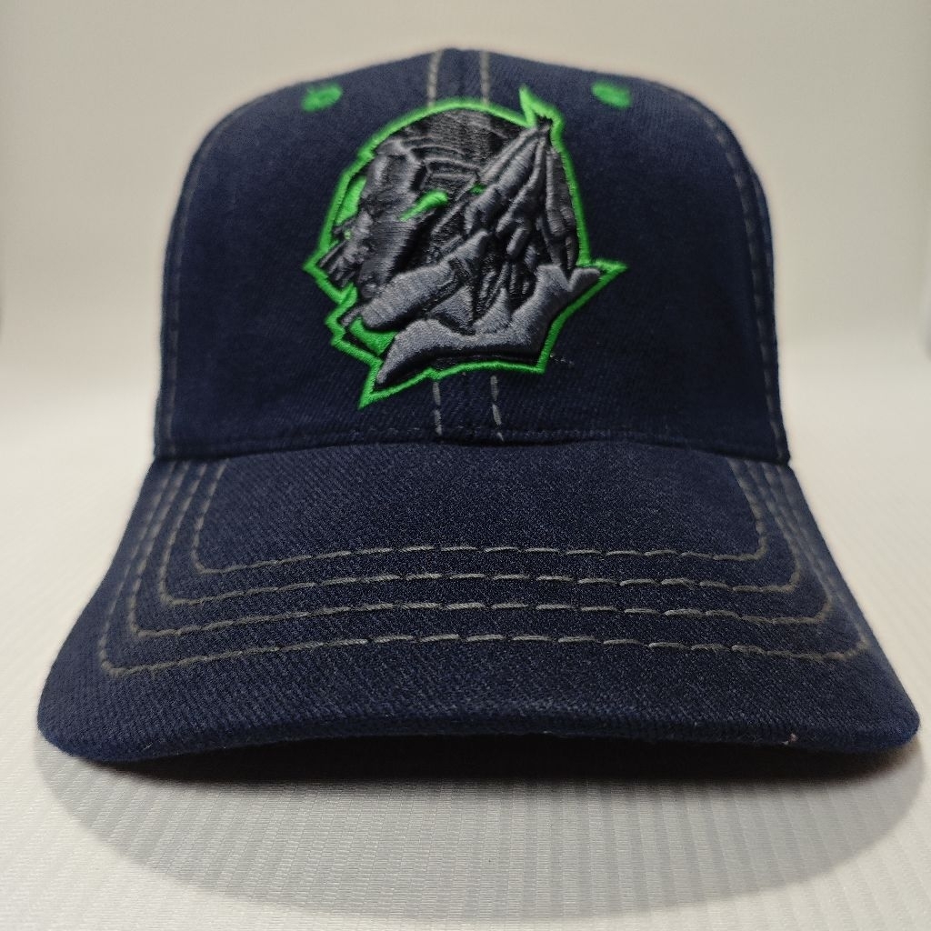 Topi Zephyr  Navy Cap Bordir Original Second