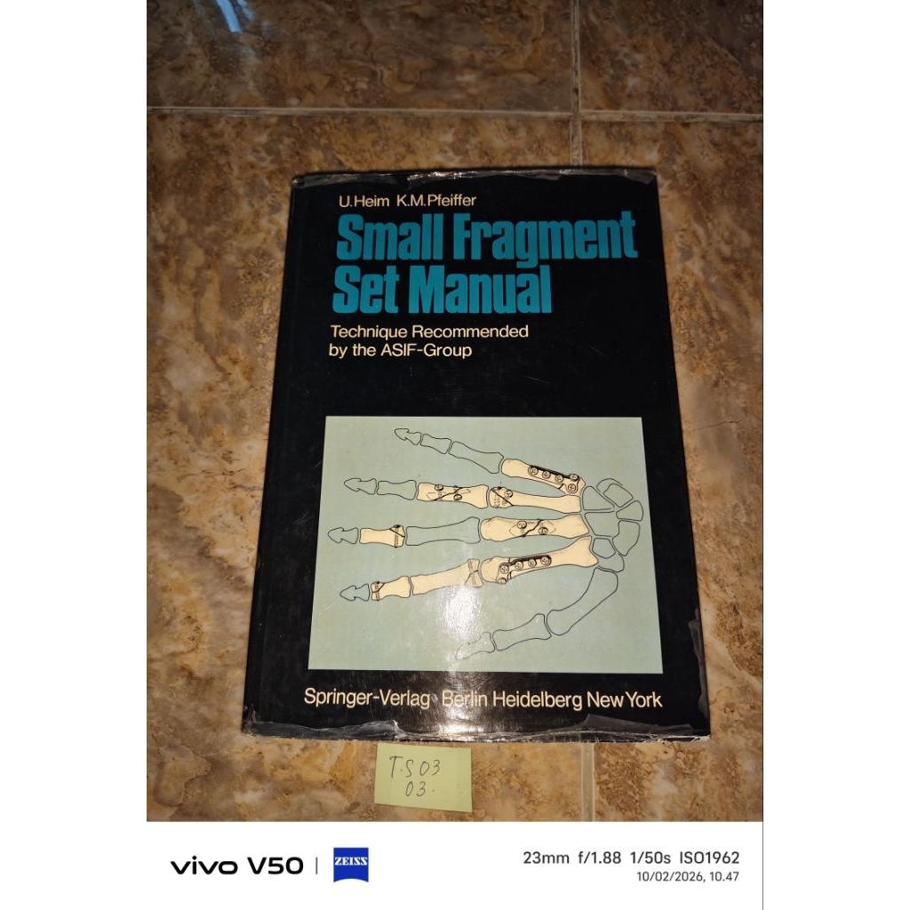 Buku Small Fragment Set Manual by U Heim KM Pfeiffer