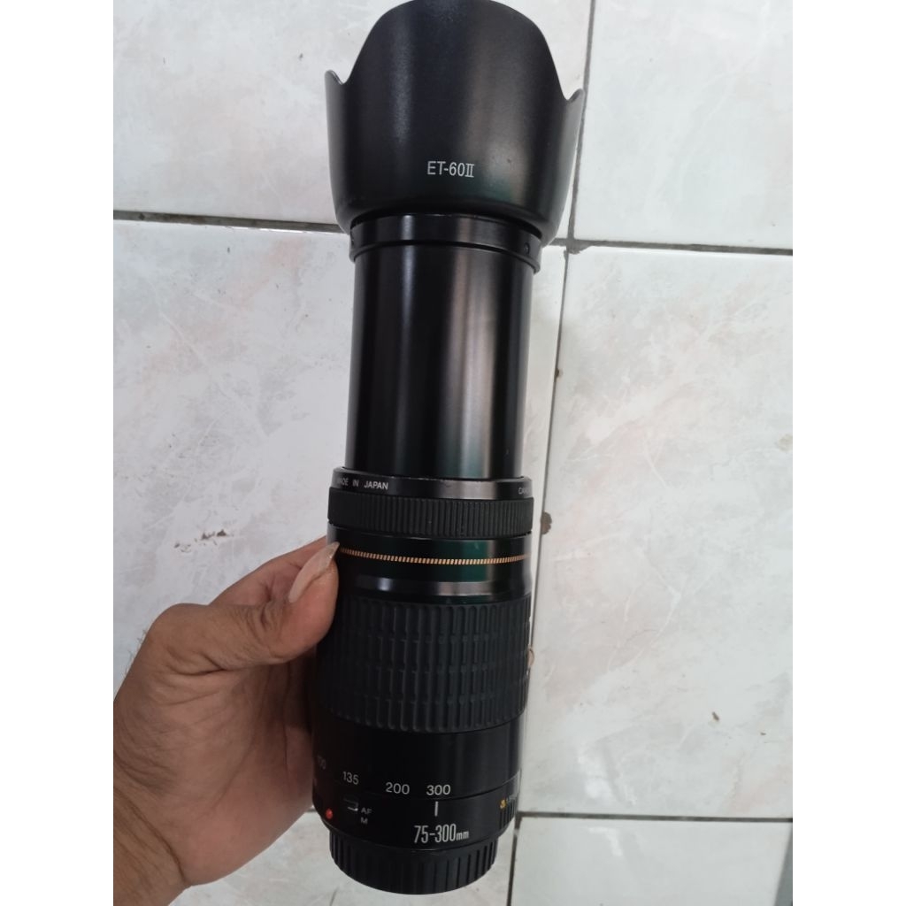 Lensa Tele Canon 75_300mm