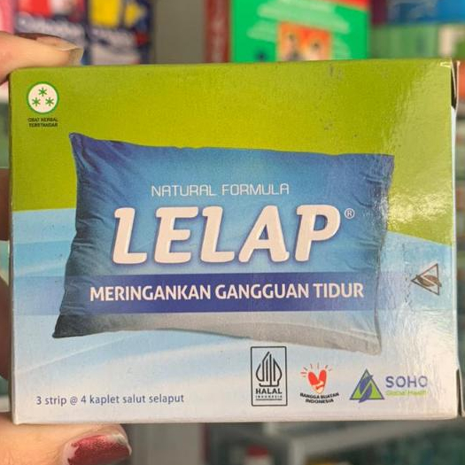 Lelap Obat Tidur Herbal - Meringankan Gangguan Tidur