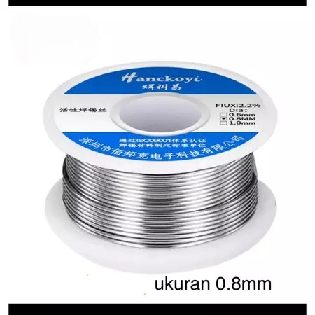 Timah Solder 0.8mm Timah Gulung Solder 0.8mm Solder Timah Kawat