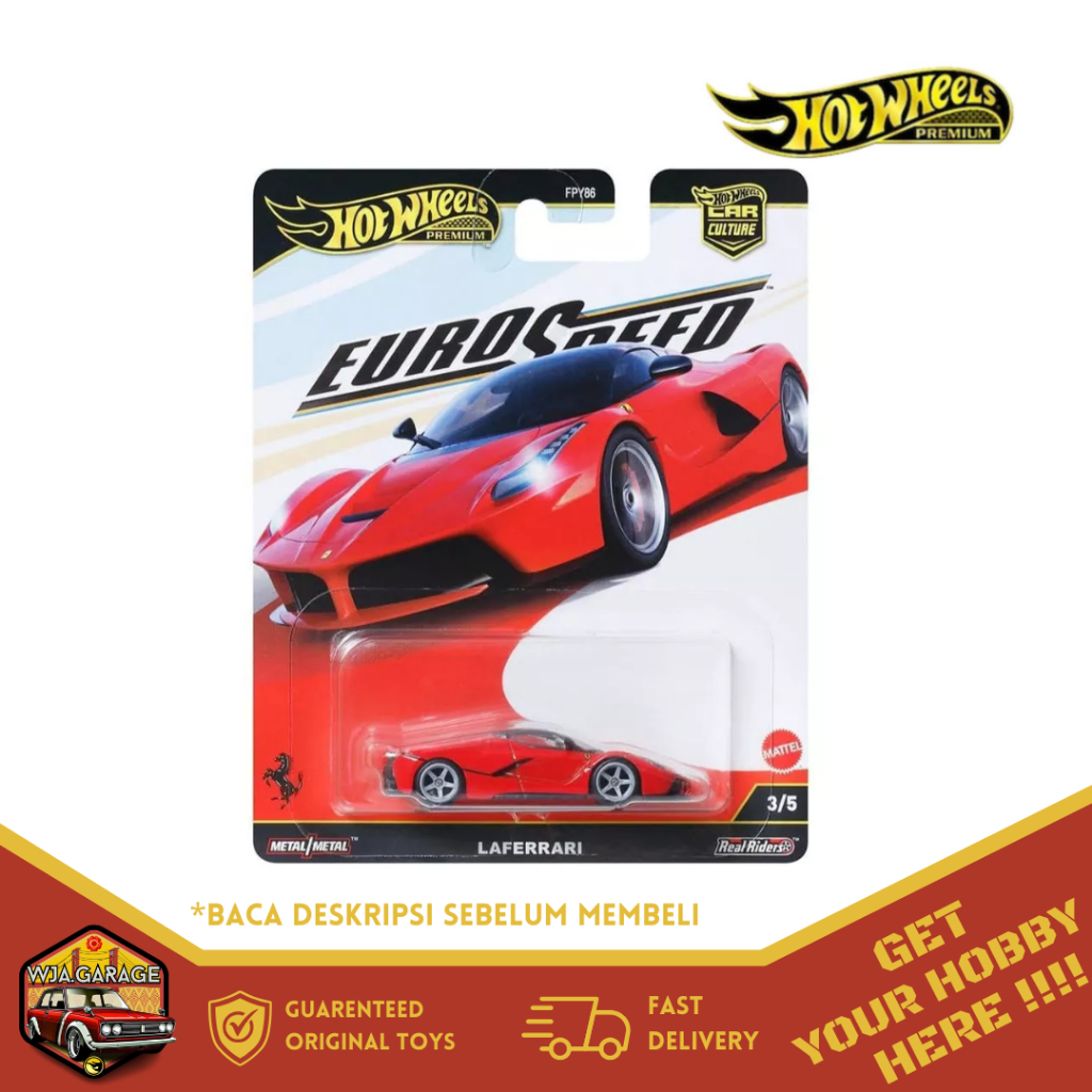 Hot Wheels Premium - LAFERRARI - EURO SPEED