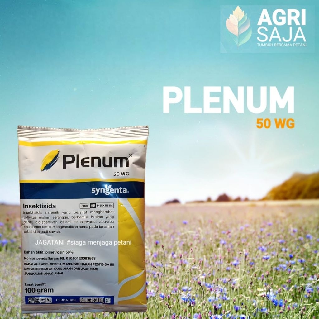 [ ORIGINAL 100% ] Insektisida PLENUM 100GR wereng kabur Syngenta