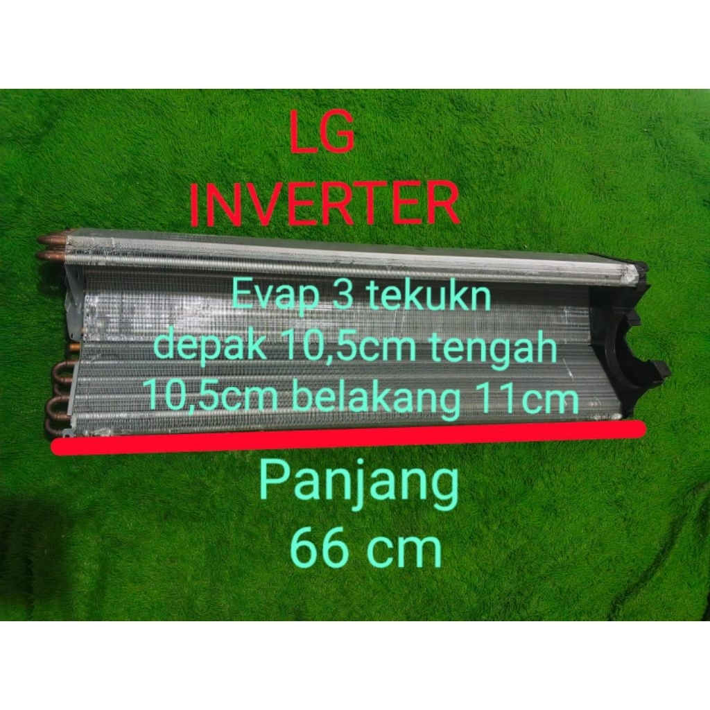 Evaporator Ac Lg Inverter 1pk panjang 66cm original