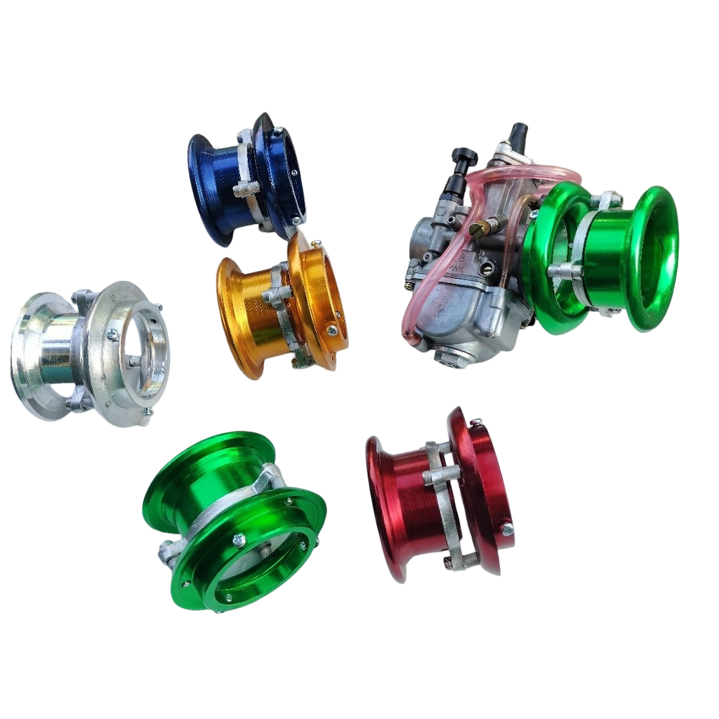 CORONG KARBURATOR TUMPUK 2 STAGE PNO PE DAN PWK 26/28 /30 /VELOCITY KARBU