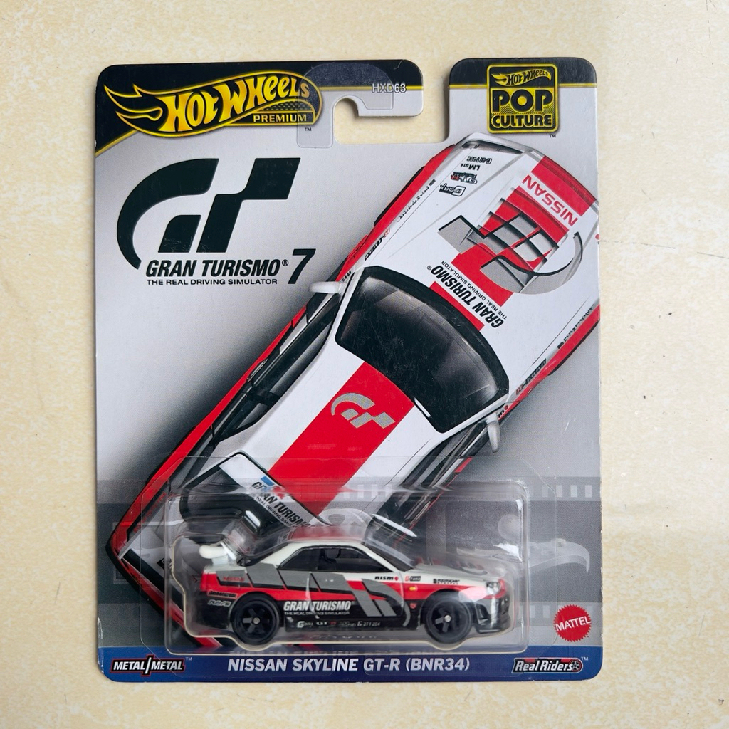 Hot Wheels Premium Grand Turismo Nissan Skyline GTR R34