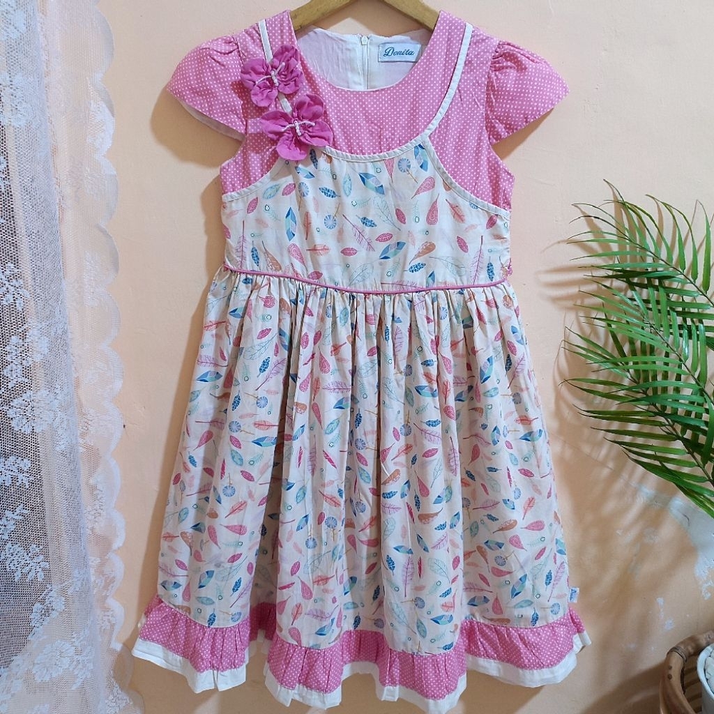 Preloved Donita Size 10 Dress Anak Perempuan Brand Matahari
