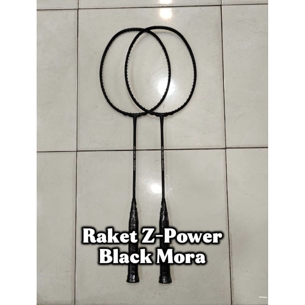 Raket Badminton Z Power Black Mora Z-Power Bulutangkis