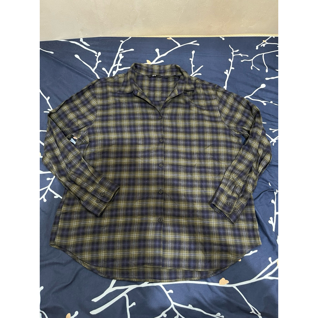 Kemeja Flannel Wanita | Uniqlo