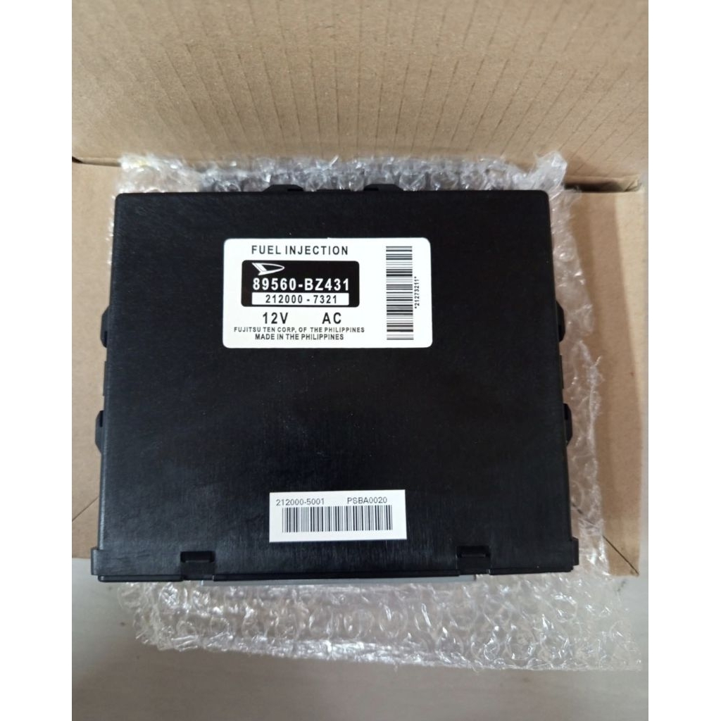 ecu computer fuel injection new rush terios 2011 up 89560-BZ431 original