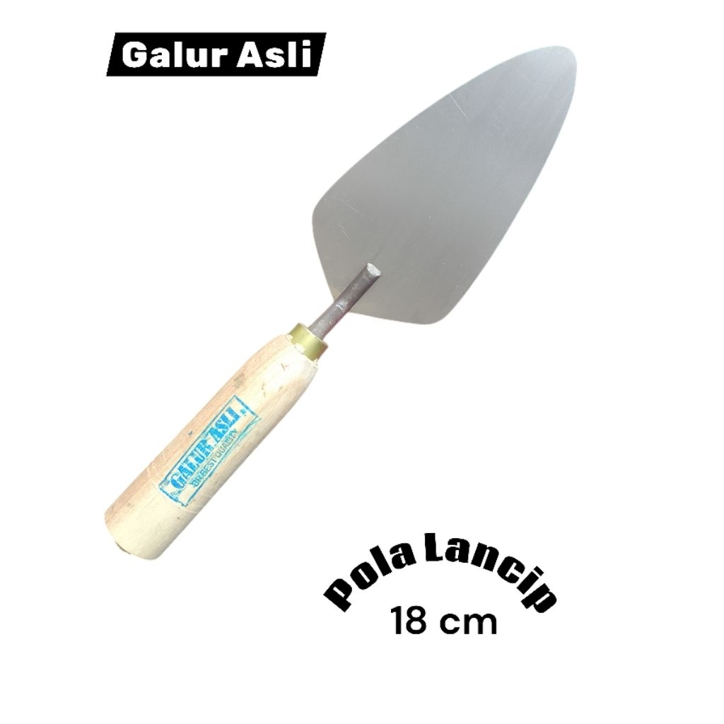 Sendok Semen Galur Asli Baja