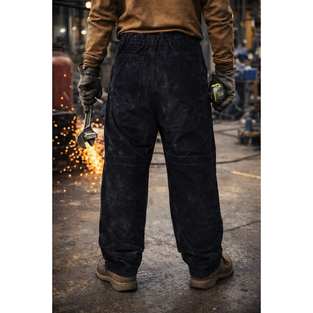 APRON CELANA KULIT LAS INDUSTRI - APRON CELANA KULIT SAFETY