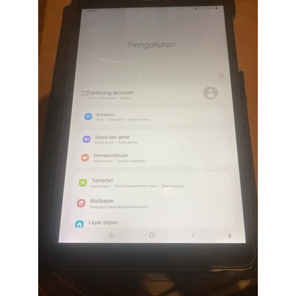 Samsung Galaxy Tab A8 SPen minus LCD.