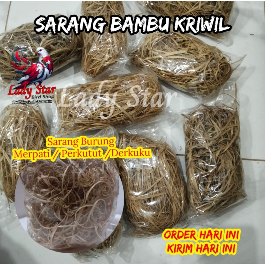 Sarang Burung Bambu Sarang Bambu Raut Alas Angkrem Burung Merpati