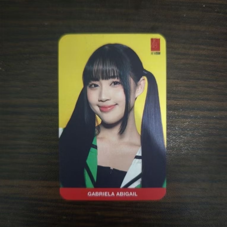 Photocard Ella Gabriella Abigail JKT48 Theater Sementara Official