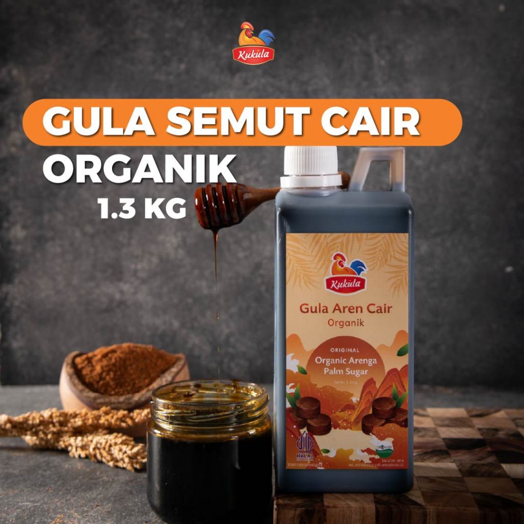 Gula Aren Cair Organik 1Liter | Gula Aren Cair Asli Tanpa Pengawet | Gula Merah 1 Liter